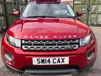 Used Land Rover Range Rover evoque Pure 190 HP (139 kW) 2014 Red SUV