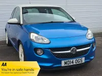 Begagnad Vauxhall Adam Jam 2014 Blå Halvkombi