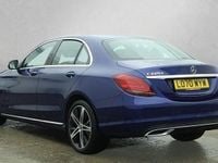 Used Mercedes C220 194 HP (142 kW) 2021 Blue Sedan