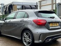 Used Mercedes A180 AMG line 109 HP (80 kW) 2018 Grey Hatchback