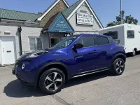 Used Nissan Juke 112 HP (82 kW) 2018 Blue SUV