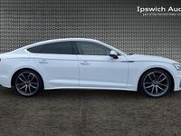 Used Audi A5 Sportback S-Line 161 HP (118 kW) 2022 White Hatchback
