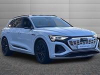 Used Audi Q8 e-tron Advanced 300 kW (408 HP) 2023 Glacier white SUV