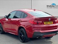 Used BMW X4 M Sport 190 HP (139 kW) 2017 Red SUV