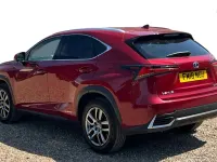 Used Lexus NX300h Luxury Line 194 HP (142 kW) 2018 Red SUV