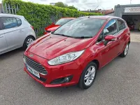 Used Ford Fiesta Zetec 82 HP (60 kW) 2016 Red Hatchback