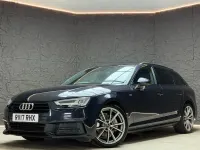 Used Audi A4 S-Line 190 HP (139 kW) 2017 Blue Estate
