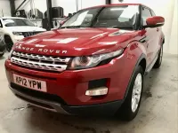 Used Land Rover Range Rover evoque Pure 150 HP (110 kW) 2012 Red SUV