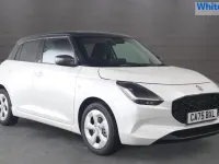 New Suzuki Swift 2025 Pure white/mineral grey Hatchback