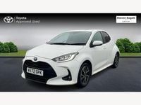Used Toyota Yaris Hybrid Design 2022 White Hatchback