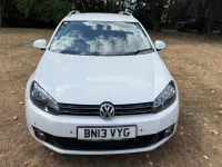 Used VW Golf VII SE 140 HP (102 kW) 2013 White Estate