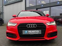 Used Audi A6 Black Edition 190 HP (139 kW) 2015 Red Estate