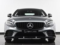 Used Mercedes C300 AMG line 258 HP (189 kW) 2019 Grey Coupe