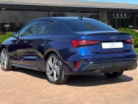 New Audi A3 Black Edition 2026 Blue Sedan
