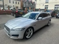 Used Jaguar XF Sportbrake Portfolio 300 HP (220 kW) 2018 Silver Estate
