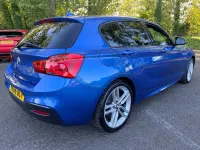 Begagnad BMW 120 M Sport 2016 Blå Halvkombi