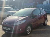 Used Ford Fiesta Zetec 2008 Red Hatchback