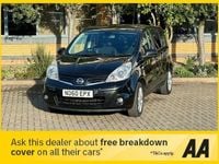 Used Nissan Note Tekna 2010 Black MPV