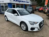 Used Audi A3 Sportback Performance 110 HP (80 kW) 2023 White Hatchback