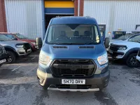 Used Ford Transit S 170 HP (125 kW) 2020 Blue Van