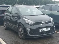 Used Kia Picanto 66 HP (48 kW) 2023 Black Hatchback