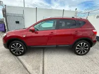 Used Nissan Qashqai N-TEC 117 HP (86 kW) 2011 Red SUV