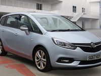 Used Vauxhall Zafira SRi 140 HP (102 kW) 2017 Silver MPV