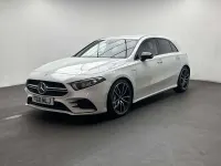 Used Mercedes A35 AMG Premium 2021 White Hatchback