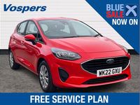 Used Ford Fiesta Trend 123 HP (90 kW) 2022 Red Hatchback