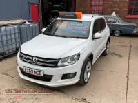 Used VW Tiguan R-line 150 HP (110 kW) 2015 White SUV