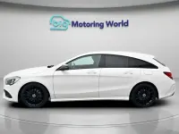 Used Mercedes CLA220 AMG line 170 HP (125 kW) 2019 White Coupe