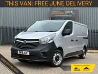 Used Vauxhall Vivaro S 95 HP (69 kW) 2019 Silver MPV