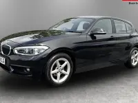 Used BMW 116 116 HP (85 kW) 2018 Black Hatchback