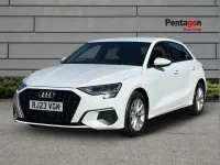 Begagnad Audi A3 108 HK (79 kW) 2023 Vit Sedan