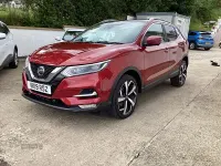 Used Nissan Qashqai Tekna 115 HP (84 kW) 2019 Red SUV