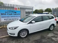 Used Ford Focus Titanium 120 HP (88 kW) 2016 White Estate