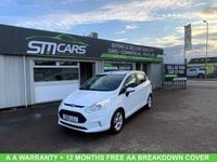 Used Ford B-MAX Zetec 95 HP (69 kW) 2016 White MPV