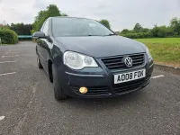Usado VW Polo Match 80 HP (58 kW) 2008 Cinzento Citadino