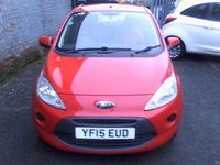 Used Ford Ka S 2015 Red Hatchback