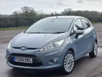 Usado Ford Fiesta Titanium 2009 Azul Citadino