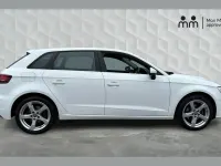 Begagnad Audi A3 Sport 150 HK (110 kW) 2017 Vit Halvkombi