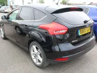 Used Ford Focus Titanium 125 HP (91 kW) 2016 Black Hatchback