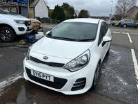 Used Kia Rio 107 HP (78 kW) 2015 White Hatchback