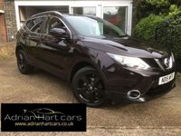 Used Nissan Qashqai N-TEC 110 HP (80 kW) 2015 Black SUV