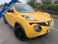 Used Nissan Juke Tekna 110 HP (80 kW) 2016 Yellow SUV
