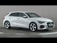 Used Audi A3 S-Line 150 HP (110 kW) 2023 White Sedan