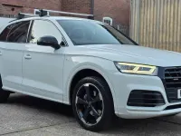 Used Audi Q5 Black Edition 190 HP (139 kW) 2019 White SUV