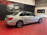Used Mercedes C200 2017 Silver Sedan