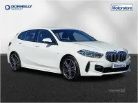 Used BMW 118 M Sport 136 HP (100 kW) 2022 White Hatchback