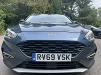 Used Ford Focus Active 120 HP (88 kW) 2020 Blue Estate